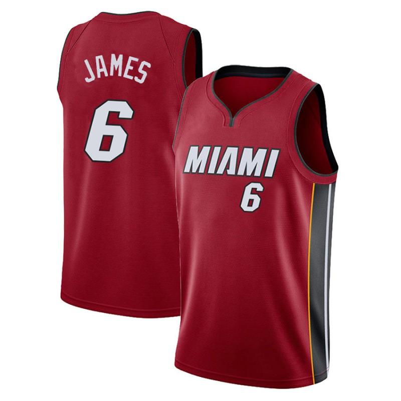 LeBron James Basketball Jersey Set NBA Team Uniforms Lakers 76ers Heat Cavaliers 23 6 Number Custom Stitched Sportswear