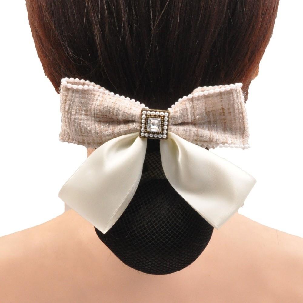 Fine Mesh Bun Snood Hair Clip Loose Mesh Nurses Spring Clip New Net Bun Hair Cover  Formal Events