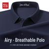 Hodo Men's Lightweight Business Casual Polo Shirt