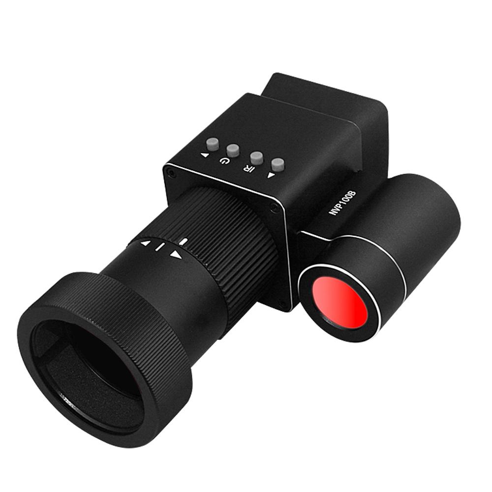 

1080P Портативний пристрій нічного бачення День Ніч Використання 350 м Фото Зйомка Відеозапис Цифрове відео чорний