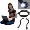Book Light Led Neck Hug Reading Lamp Flexible Handsfree Novelty Led Night Light Flashlight Indoor Outdoor Camping Light