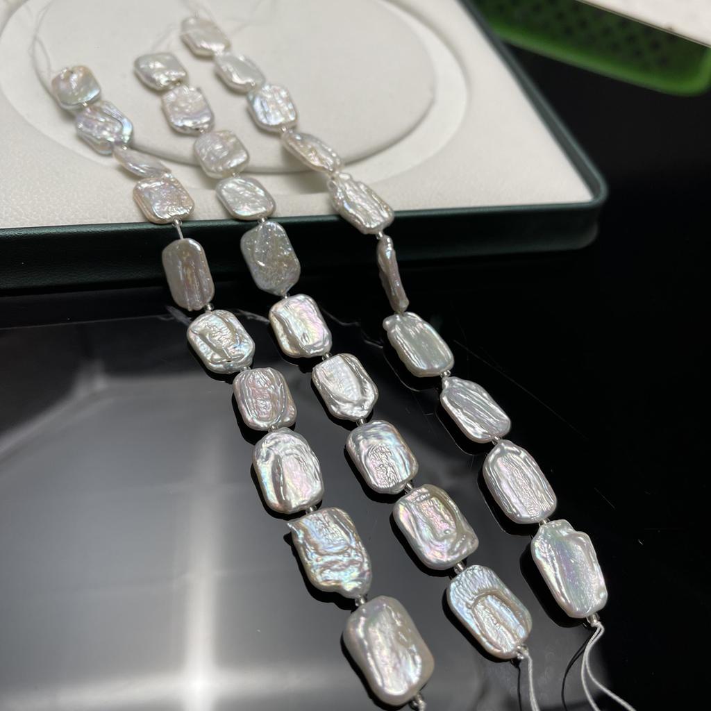 1String, Mother of Pearl Beads, Baroque Natural Shell Loose Spacer Beads for Jewelry Making DIY Wedding Crafts, Unique Birthday Party Gift Beaded 18cm