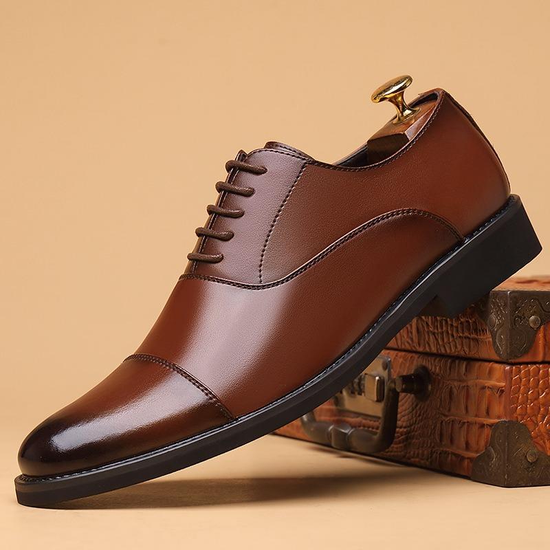 High Quality Men's Dress Shoes Luxury Designer Men's Leather Shoes British High-end Men Wedding Shoe Business Casual Men's Shoes