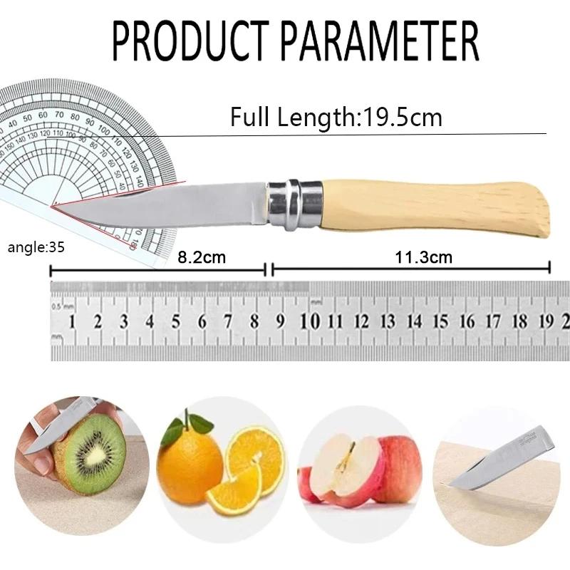 Multifunctional Kitchen Knife Fruit Knife Peeling Knife Stainless Steel Flower Cutting Knife Kitchen Utensils Kitchen Gadgets