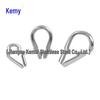 304 Stainless Steel Thimble Wire Rope Protector with Nylon Line