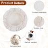 5Pcs Sourdough Jar Cover, Reble Sourdough Starter Jars Covers Linen Elastic Cloth Breathable Jar Topper Lid Fermentation Container Tops for Kombucha
