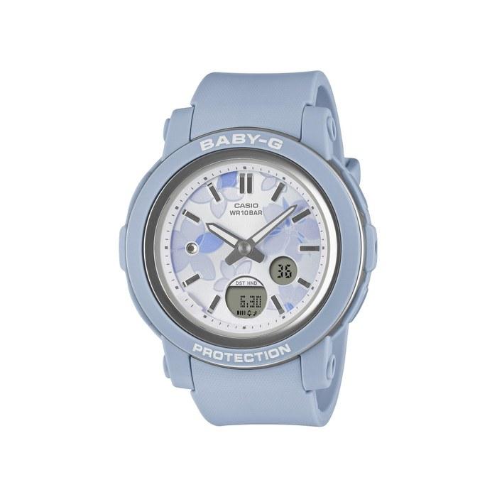 [Casio] Baby-G BGA-290FL-2AJF Women s Watch Blue / Flower