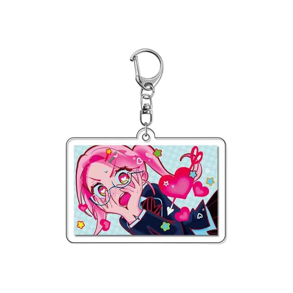Anime Perifere Acryl Sleutelhanger Hanger, Schattige Student Anime Rugzak Hanger