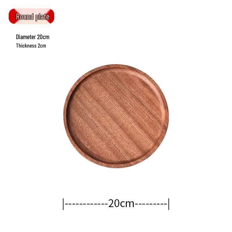 Japanese Style Wooden Serving Plate