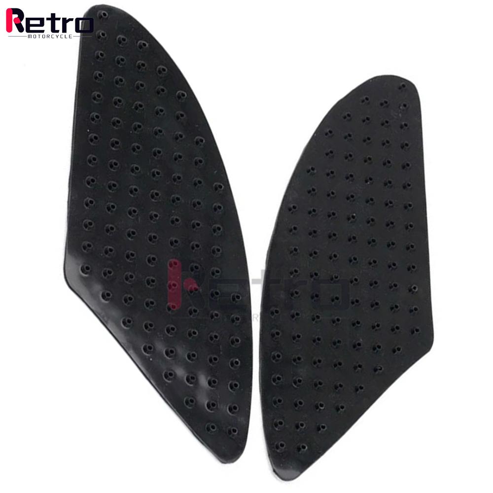 

Для KAWASAKI Z1000 Z750 ZX-6R ZX-10R ZX-12R ZX6R Tank Traction Pad Протиковзка мотоциклетна накладка на бак збоку Decal Knee Grip чорний