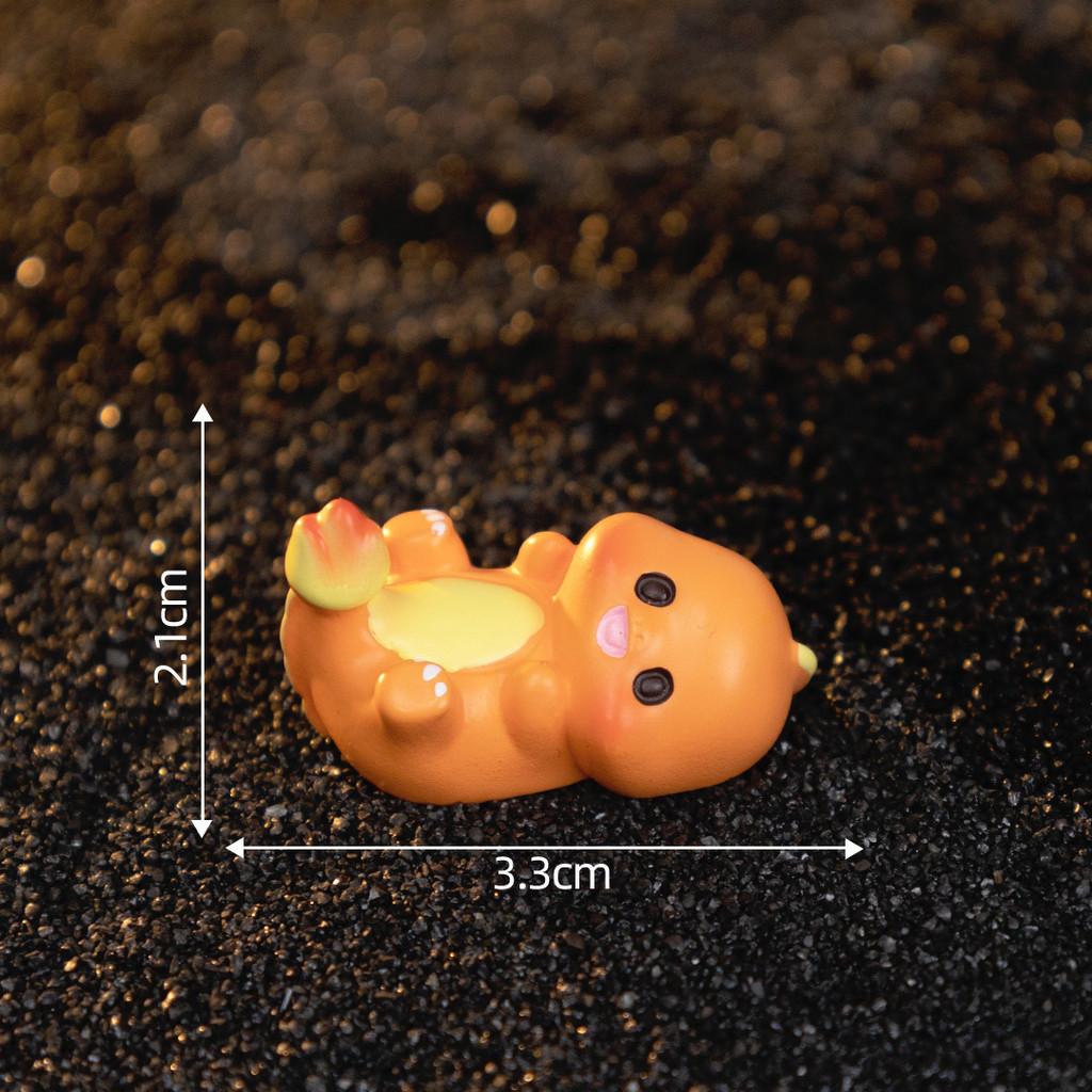 Adorable Resin Cartoon Dragon Figurines Miniature Desk Ornaments Blind Box Set
