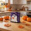 Autumn Seasonal Home Accents Halloween Ghost Wooden Napkin Holder, Cute Paper Towel Decorative Cartoon Table Decoration Stand, Freestanding