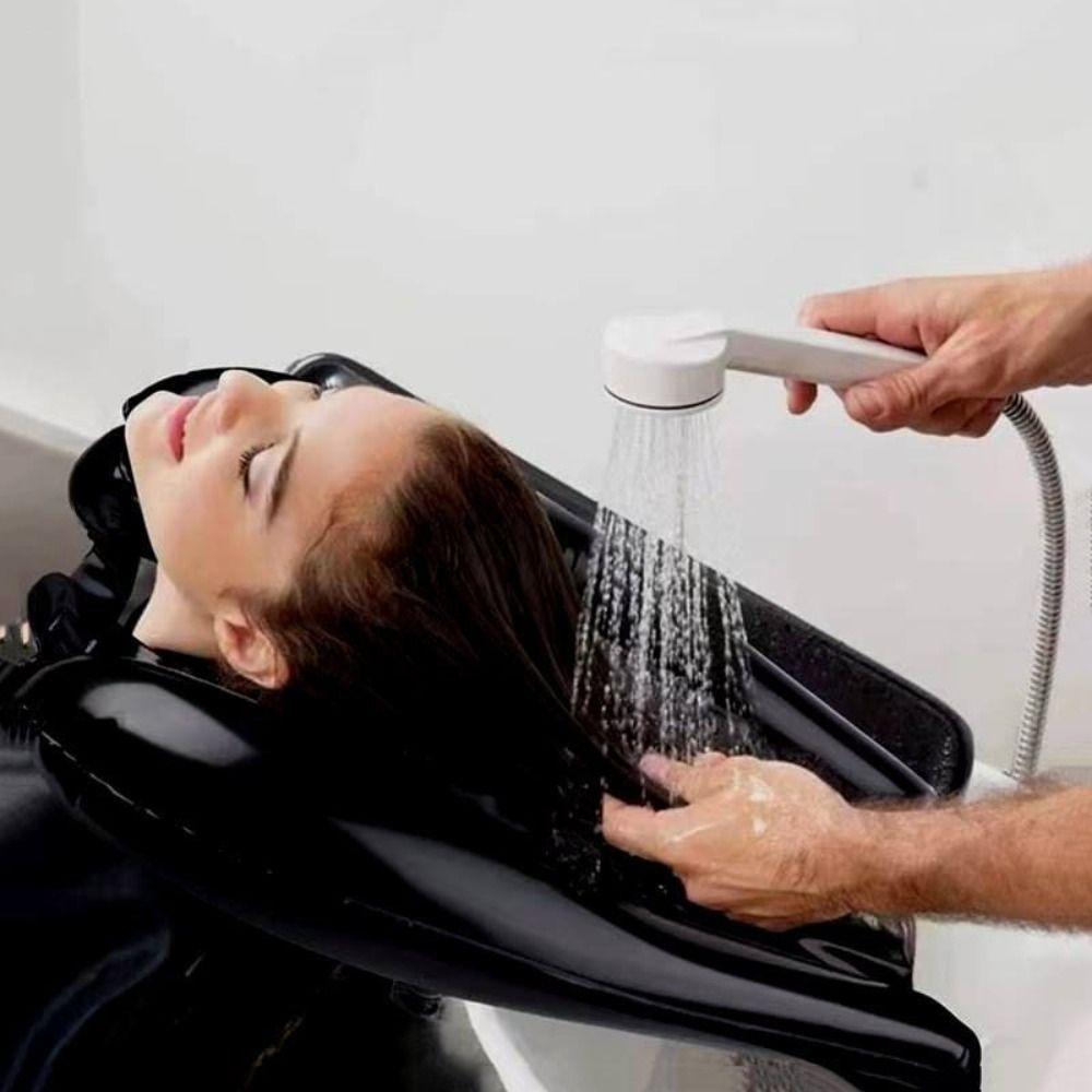 PVC Material Inflatable Shampoo Basin Quickly Inflate PVC Basin Shampoo Pad  Elderly People