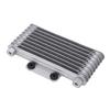 8 Row Motorcycle Oil Radiator Silver 125ml Low Wear Strong Power Fit For GY6 125CC‑250CC Motocross ATV