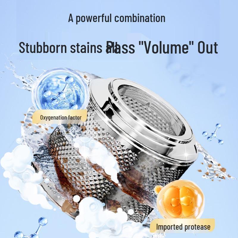 Waschmaschinentrommel-Reinigungstabletten - Brausende Fleckenentferner für alle Waschmaschinen