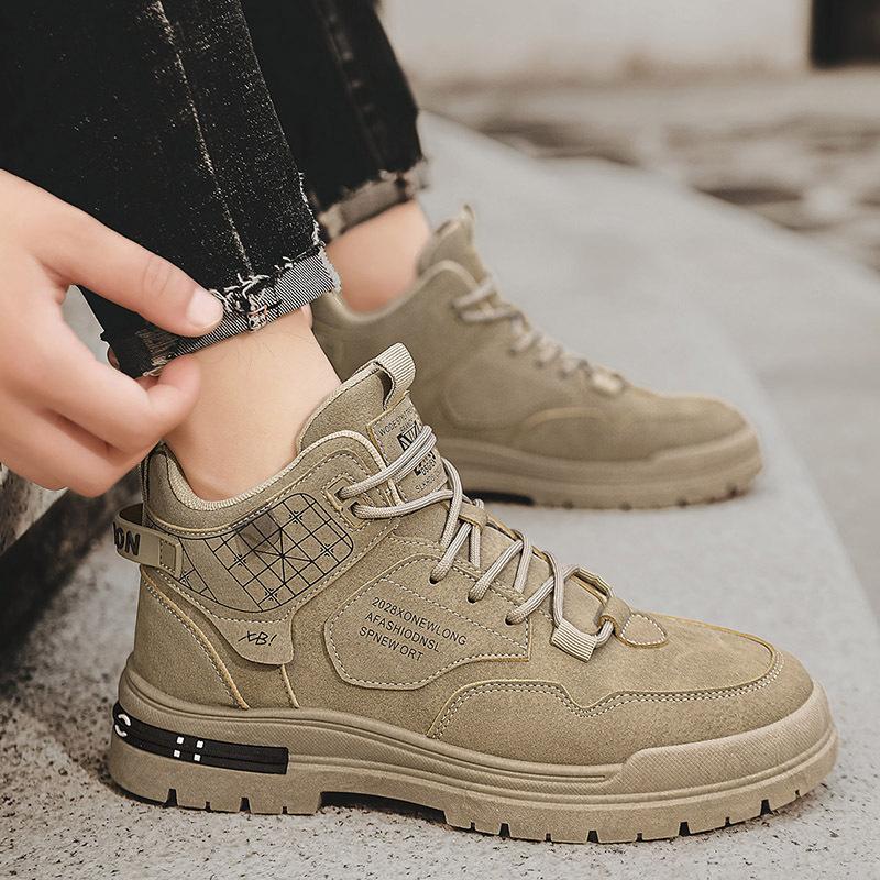 Autumn new retro platform sneakers non-slip and wear-resistant casual shoes KS