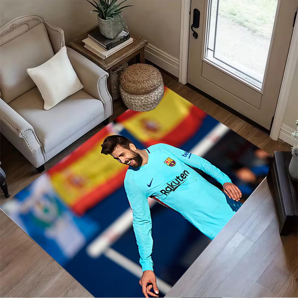 Neymar Jr. Celebration Gesture Floor Mat Design for Study room Decorate room Dining Room Bedrooms Antislip Carpet Office home decor