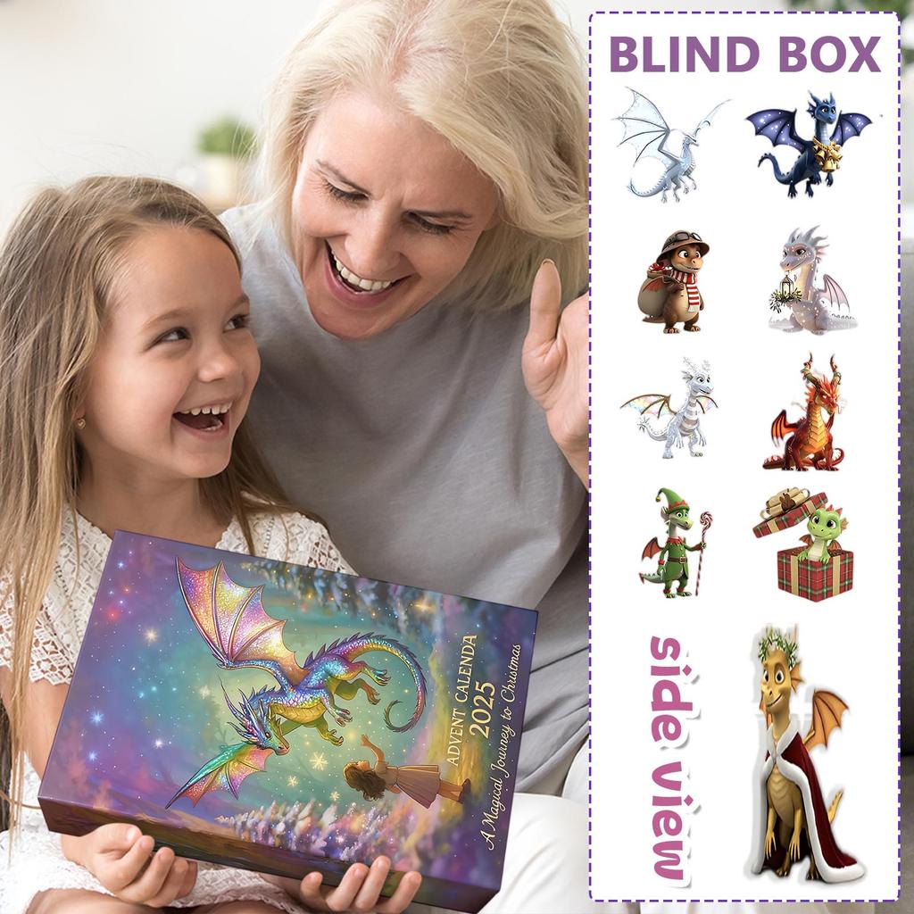 Nedtellingskalenderen inkluderer 24 gaver, nedtellingskalender og overraskelsesgave