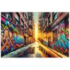 1 urban graffiti street scene background fabric, multi-functional and reusable polyester fiber, suitable for all seasons
