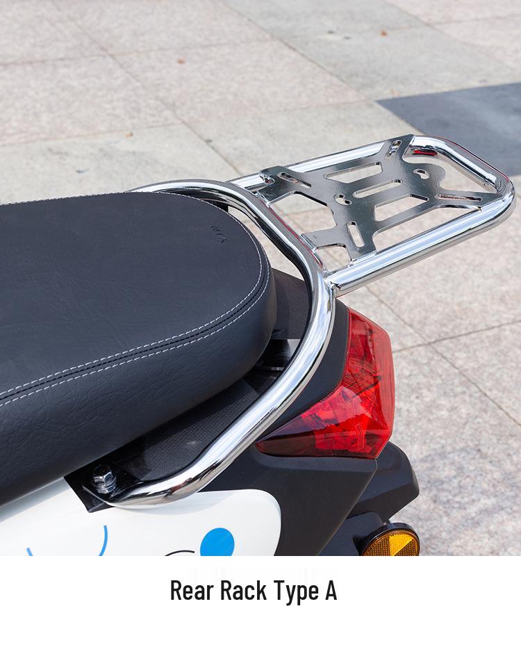 Suzuki Little Dolphin QS110T-3 Rear Luggage Rack Upgrade for Scooter Motorcycle