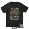 Youve Just Buttered Your Last Biscuit Funny Cowboy Cat T-Shirt