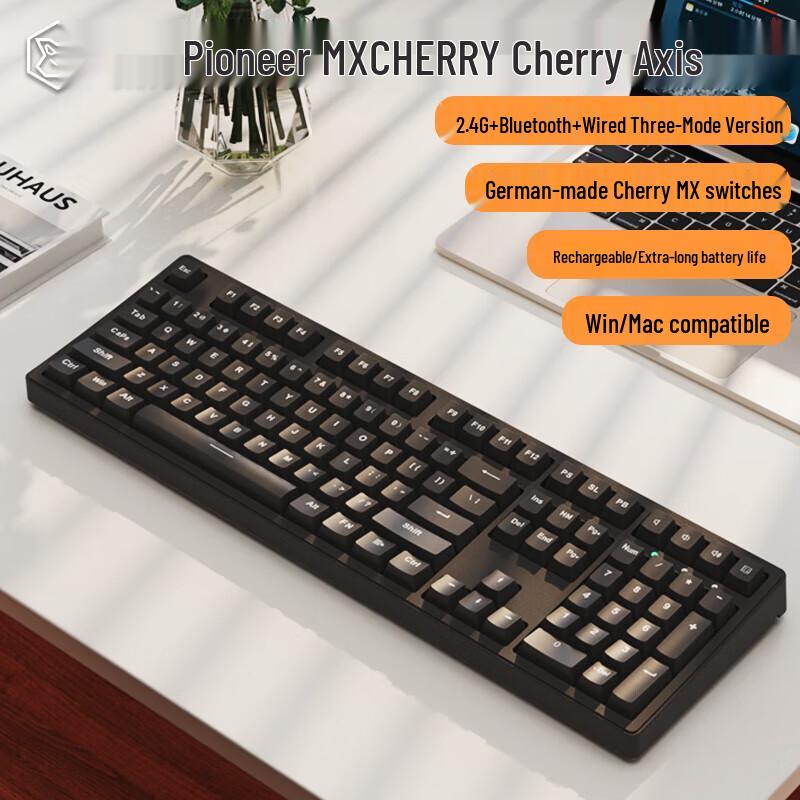 Forerunner CR108 Cherry MX Tri-Mode Mechanical Keyboard