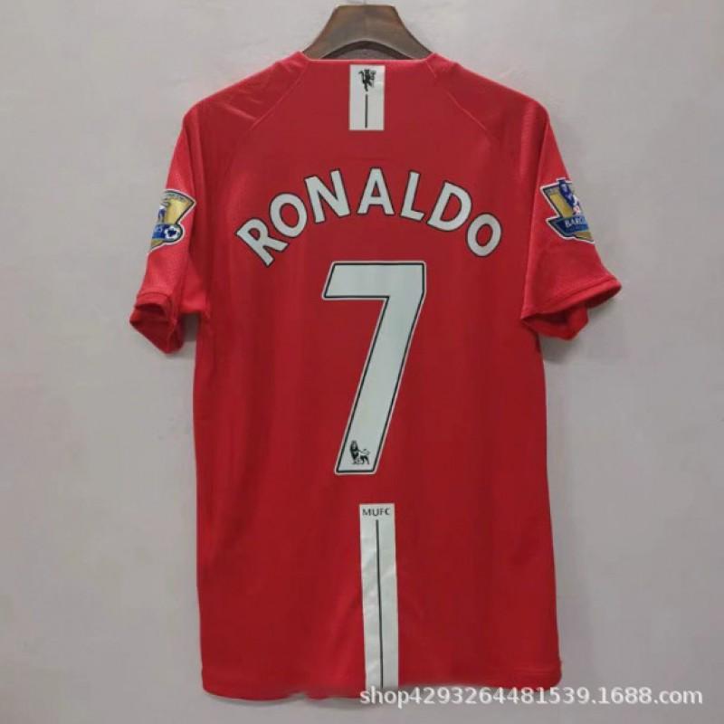 Retro Soccer Jersey AC Milan 22 Manchester United Juventus Arsenal Barcelona Tottenham Vintage Football Shirt Men Women
