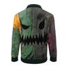 Men's Halloween Printed Corduroy Button Shirt