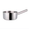 SIFAR Hong Kong Style Thickened Stainless Steel Flat Bottom Water Ladle