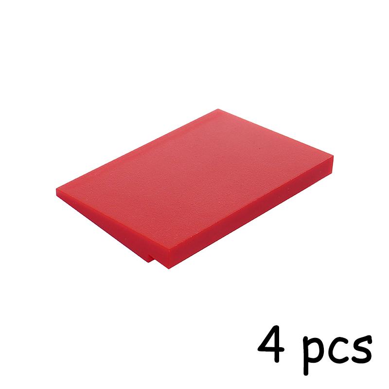 

4PCS MOC Parts Assemble Particles 4515 Roof Slope 10° 6x8 DIY Accessories Educational Creative Bricks Building Blocks Toys красный