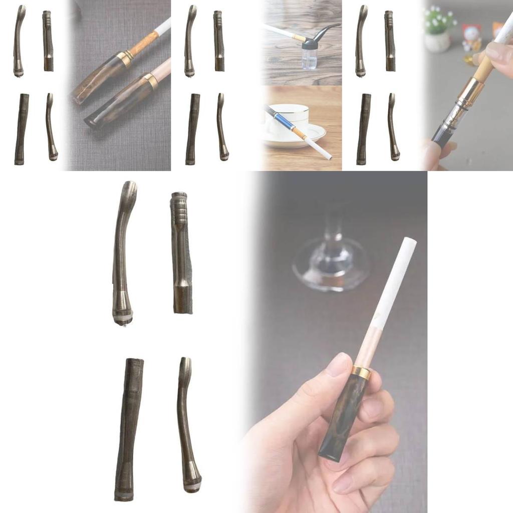 Metal Cigarette Filter With Loop Cleaning Core For Smoking Accessories