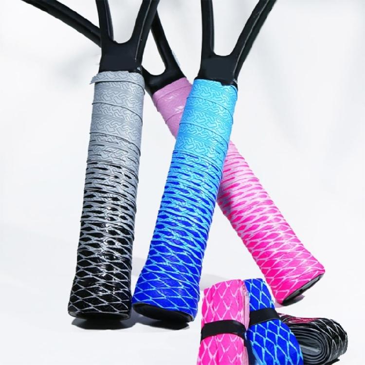 2pcs Sweatproof Textured Grip Tape Easyly Install Grip Tape Sports Handle Tape for Sports Gear Racquets Bike