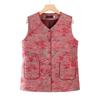 Mid-Aged Women's Chinese Style Button-Up Vest