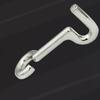 Zinc Alloy Door Stopper Heavy Duty Safety Doorstops Catch Holder with Hook Wall Mounted Door Stopper for Home Office