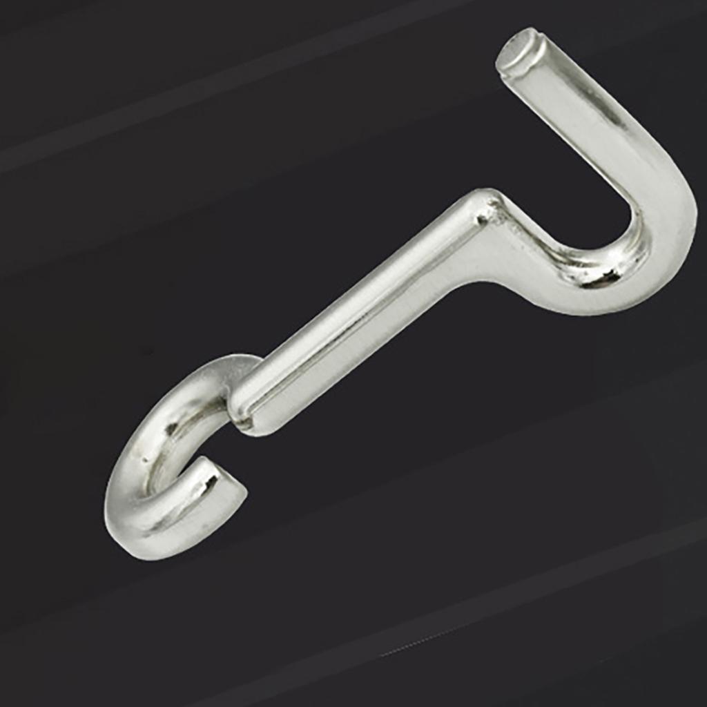 Zinc Alloy Door Stopper Heavy Duty Safety Doorstops Catch Holder with Hook Wall Mounted Door Stopper for Home Office
