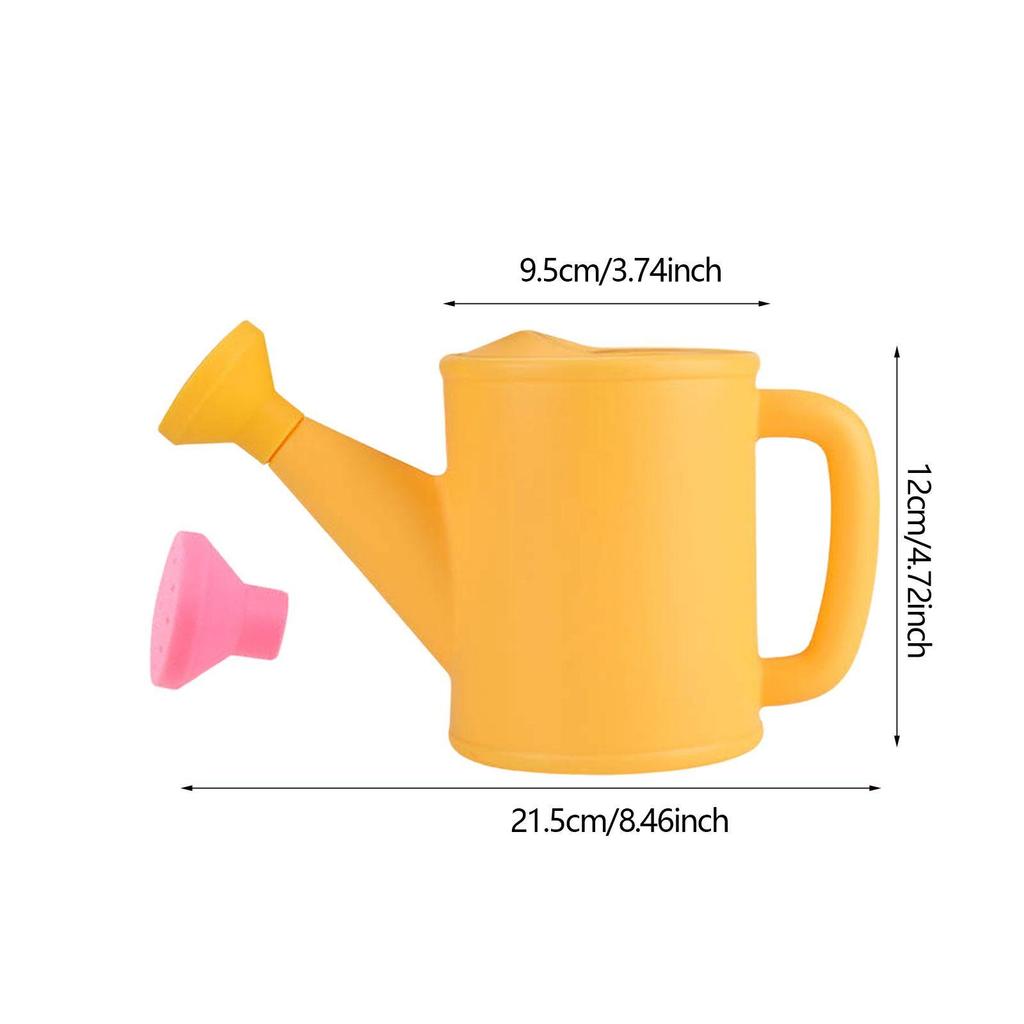 Small Watering Can with Sprinkler Head Sprinkling Kettle for Lawn Kids Farm