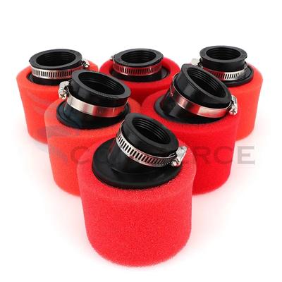 High Flow Air Filter Pod System Sponge Cleaner Clamp-on 110cc 125cc 150cc 250cc Pit Bike Pitbike Moped Dirt Pit Bike Scooter