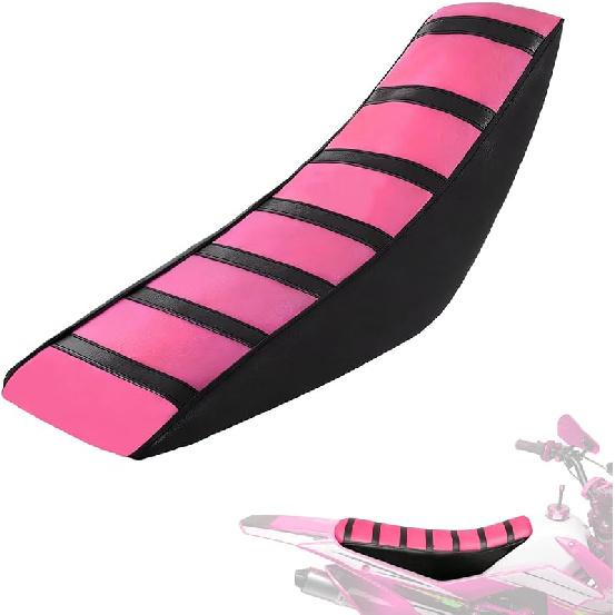 JFG Racing Dirt Bike Seat Covers, Universal Antiskid Soft Cushion Covers for Most Dirt Bike Motorcycle Yellow