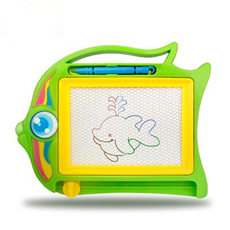 Erasable Graffiti Board Toy Children's Cartoon Magic Writer Magnetic Drawing Graffiti Board Kids Educational Early Education Toy