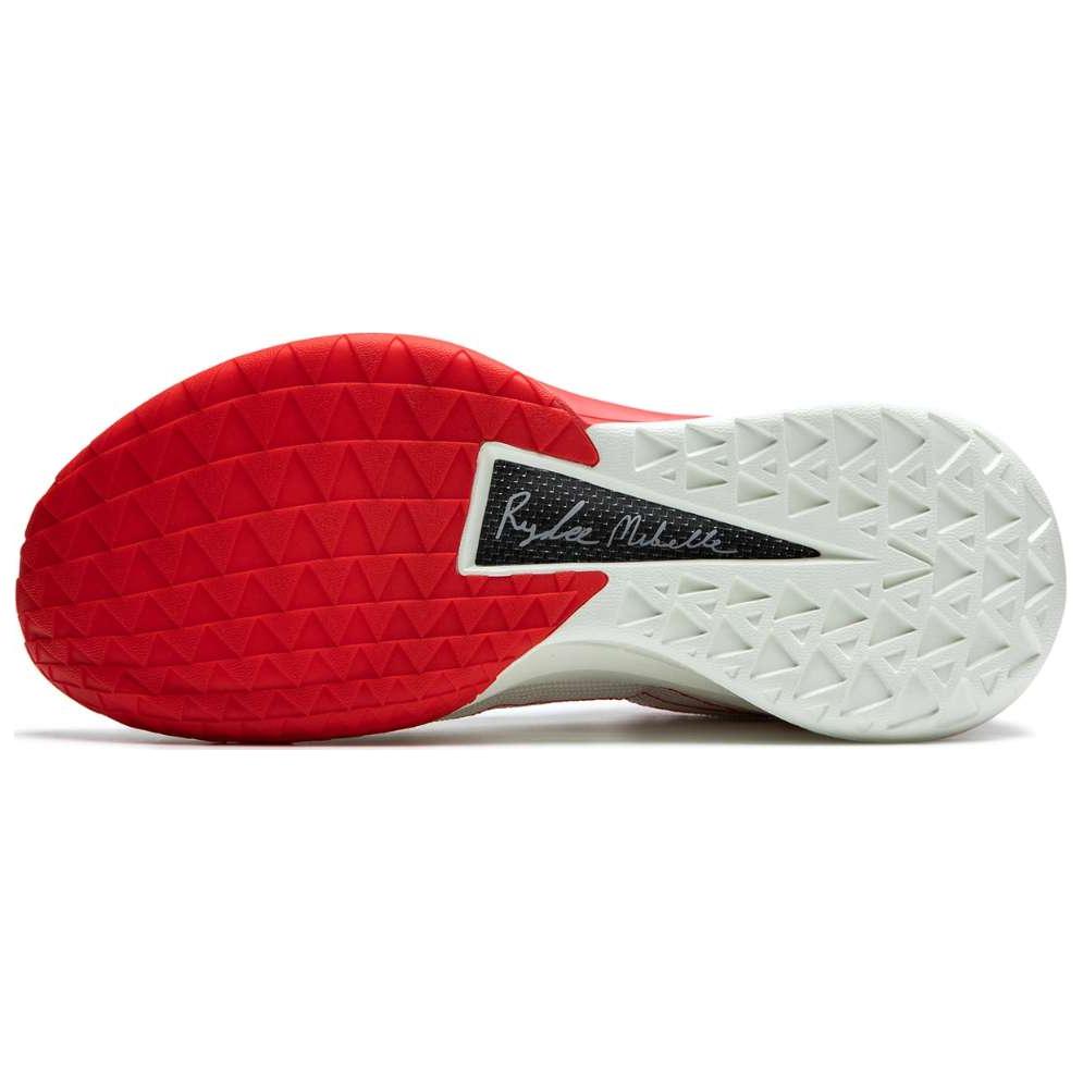 Li Ning Jimmy Butler JB 2 Retro Jersey Komfortable Enkle Støtdempende Sklisikre Lavsko Basketballsko Herre sneaker Hvit Rød ABAT081-37