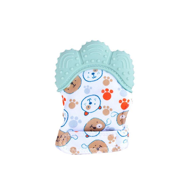 Silicone Sounding Teether Gloves for Babies - Soothing & Anti-Bite Toy