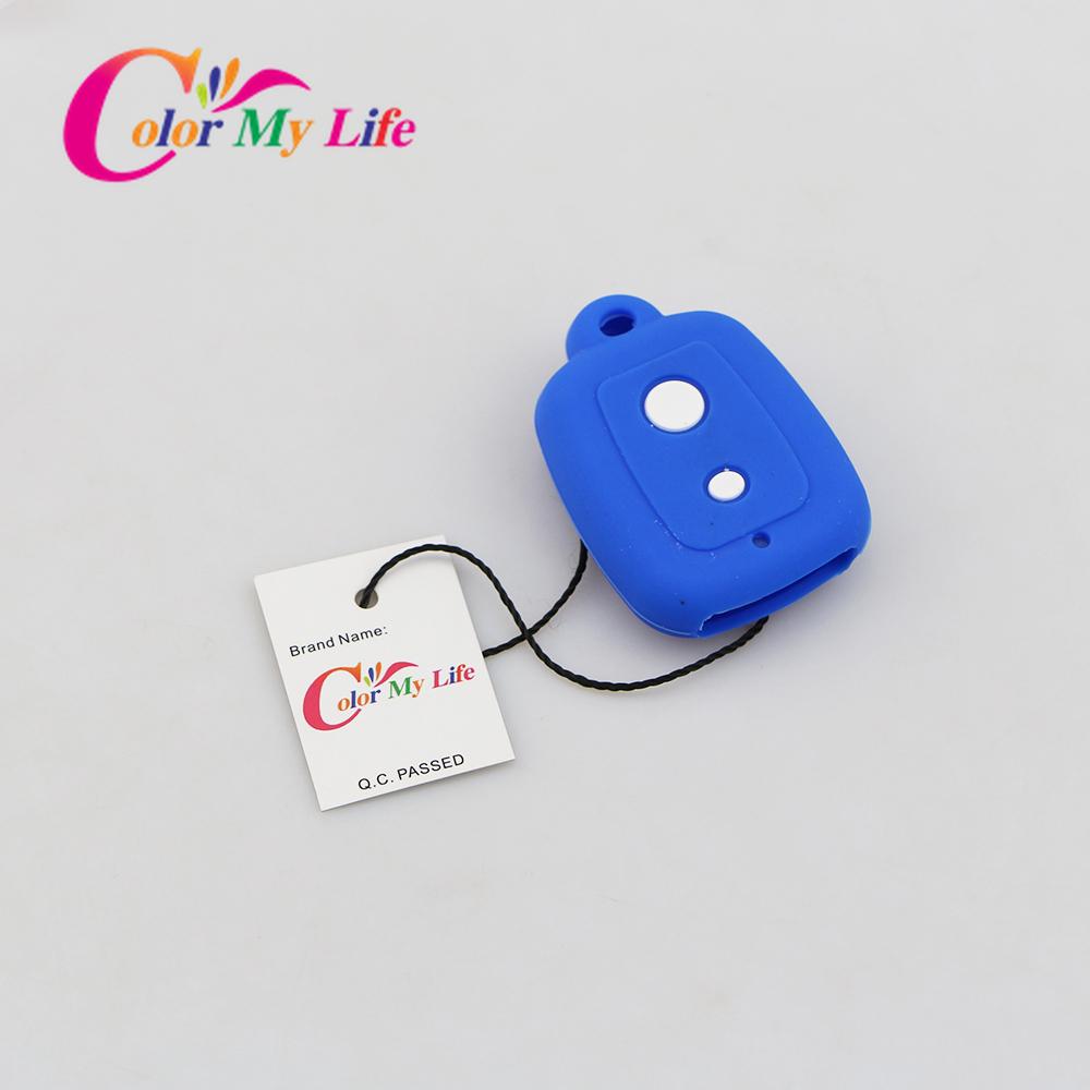 Capa de Silicone para Chave de Carro para Toyota Grand New Avanza Daihatsu Xenia para PERODUA Alza Myvi Axia Perodua 2 Botões Remoto