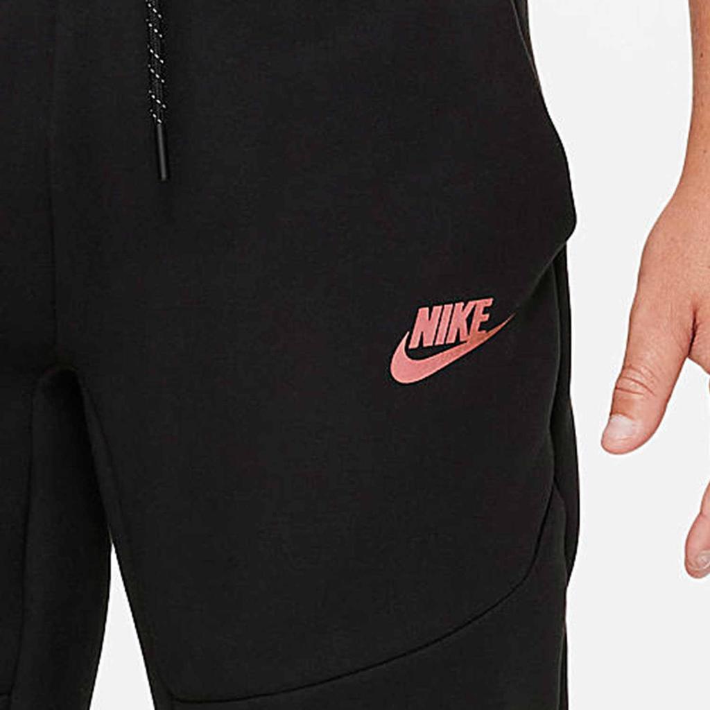 Nike Youth  Knitted Sports Pants Fashion Simple Versatile Drawstring Kids Pants Black DJ5491-010