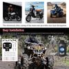 Motorcycle Anti Theft Speaker BT MP3 Player 4 Channel Audio Stereo Amplifier System with LCD Display 4pcs 3 Inch