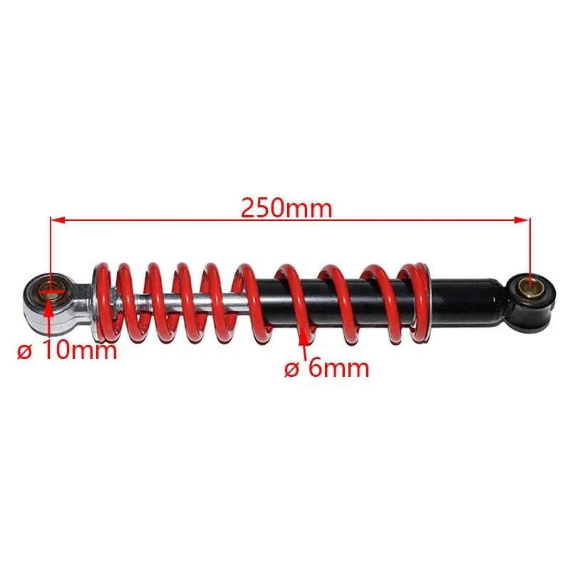 

260/270/285/305/325/350mm Front and Rear Shock Absorber Spring for 50cc 70cc 90 110cc 125cc ATV Go Kart Buggy Pitbike Dirt Bike 250mm-6mm