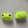 Cute Cartoon Plush Frog Doll Bag with Accessories & Brooches