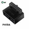 ATX 11 Pin to 91 Degree Power Plug Adapter Mainboard Motherboard Connector Power Supply
