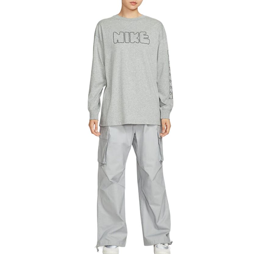 Nike Casual Breathable Round Neck Long Sleeve T-Shirt Women Tops II0461-063