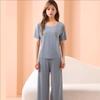 Modal Men's Ice Silk Summer Short-Sleeve Pajamas Set, 2025 New Teen Home Wear.