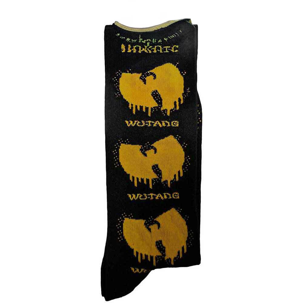 Wu-Tang Clan Unisex Adult Dripping Logo Ankle Socks